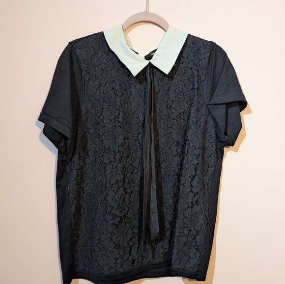 Karl Lagerfeld collared blouse - Picture 1 of 4